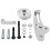 Alternator Conversion Bracket RS014-SL-BHW for  Rb30 Rb26 Rb25 Rb20 R32 Engine Alternator Bracket 1