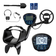 Waterproof Metal Detector IP68, 3 Modes LCD Display Treasure Finder