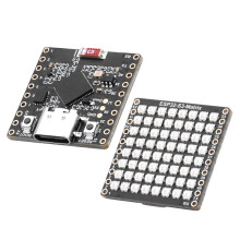 2 Szt. Płytki Rozwojowa ESP32-S3-Matrix z Matrycą LED 8x8 RGB, Czujnikiem Położenia QMI8658C, WIFI,  Typu C