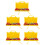 5 Set 8 Notes Chromatic Xylophone Glockenspiel Resonator Bells with Yellow Case 1