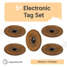 10mm Diameter High Temperature RFID NFC FPC Tags NXP NFC213 Cards 13.56MHz Anti-Fake Anti-Metal Passive RF Card 5p