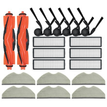 For S40 / OV81 Robot Vacuum Cleaner Accessories Main Side Brush Mop Cloth Hepa Filter Dust Bag Replacement Parts