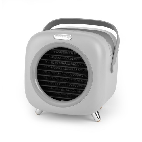 Beldray Beldray 2 in 1 Personal Space Air Cooler & Heater, Climate Cube, 500 ml, Grey
