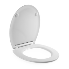 Beldray Anti-Bac Toilet Seat Ultra Slim Soft Close Quick Release Clean White