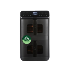 Salter VertiCook Ultra View 9L Air Fryer - Vertical Space-Saving Design, Windows