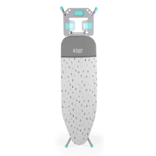 Russell Hobbs Ironing Board Collapsible Table Iron Rest Hanger Holes Non-Slip