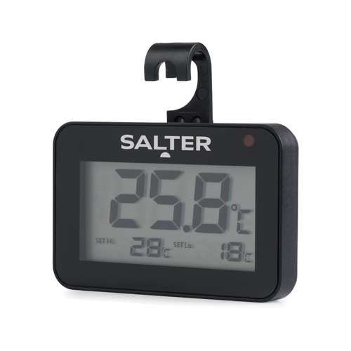 Salter Salter Digital Fridge Thermometer, Magnetic, High/Low Temperature LED Indicator