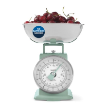 Salter Kitchen Scale Timeless Mechanical 5kg Capacity Dishwasher Safe Bowl Sage