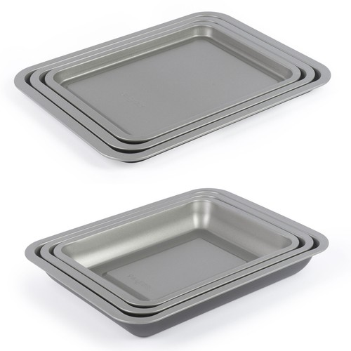 Salter Salter Essentials 6 PC Baking & Roasting Tray Set Non-Stick PFOA-Free Coating