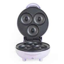Mini Doughnut Maker Dessert Machine 550W Sorbet Pastel Purple Giles & Posner