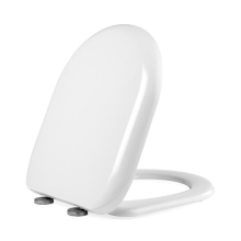 Beldray Anti-bac Toilet Seat Soft Close, D-Shaped Quick Release Zinc Alloy Hinge