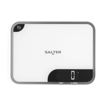 Salter Digital Kitchen Scale Mini Max 5kg Weighing Scale Easy Clean Platform