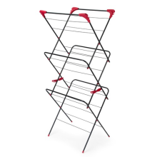 Russell Hobbs Clothes Airer Foldable Tier Laundry Drying Rack 15M Space Portable