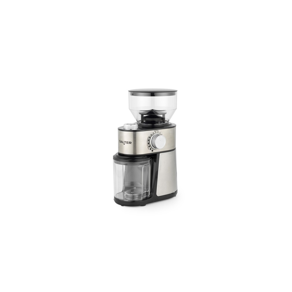 Salter Burr Grinder– 12 Grinding Levels With Adjustable Dial, 200G Bean Capacity