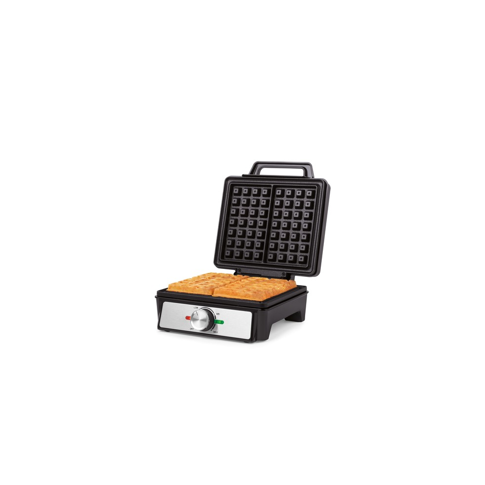 Salter Waffle Maker Non-Stick Iron Plates Adjustable Temperature Control 1600W