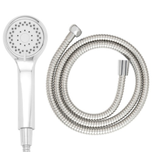 Beldray Shower Head & House Set 3 Spray Functions Stainless Steel Easy Install