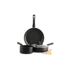 GreenChef Ceramic Non-Stick PFAS-Free Coating Induction Saucepan & Utensil Set