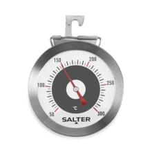 Salter Oven Thermometer Analogue Kitchen Temperature Gauge Stainless Steel BBQ