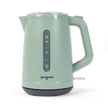 Progress Neutrals Electric Kettle – Fast Boil 1.7L, Removable Limescale Filter