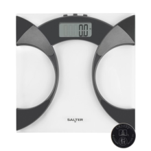 Salter Analyser Bathroom Scales Digital Weighing 4 User Memory Carpet Feet 160kg