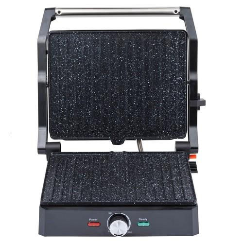 Salter Salter Megastone Health Grill Panini Maker Non-Stick Open Flat Adjustable Temp