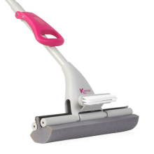 Kleeneze Sponge Scrub Mop 3 in 1 Kitchen Bathroom Floor Cleaner Easy Wring