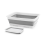 Beldray Beldray LA030191 Grey Collapsible Rectangular Bowl 1