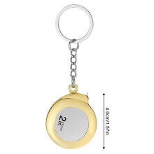 (Gold) 2M Mini Soft Tape Measure for Sewing & Crafts
