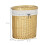 Willow Laundry Basket with Lid, Handle and Removable Laundry Bag, Natural 5