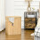 Foldable Bamboo Laundry Basket 90L, Removable Inner Bag with Lid 3