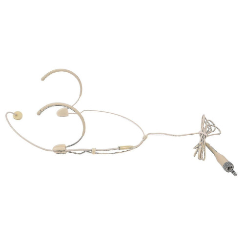 Double Ear Hanging Omnidirectional Headset Microphone Condenser Headworn Headset Microphone 3.5mm J