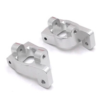 2x RC Car C-Hub Carrier Replacement for Wltoys 144001 1/14 RC Car Silver