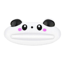 Hot Bathroom Home Tube Rolling Holder Squeezer Easy Cartoon Toothpaste Dispenser
