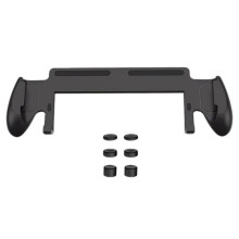 Console Grip for 2 with 5 Game Slots Hard Shell Ergonomic Handheld Grip Case with Thumb Grips