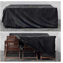 123x123x74cm Garden Furniture Cover Garden Furniture Cover, Patio Furniture Covers Waterproof, Windproo