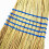 Oypla Oypla Coco Equestrian 150cm Grass Straw Stable Broom with Handle 14