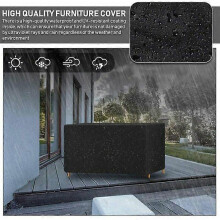 200 x 160 x 70cm Protective Cover Furniture Cover, Garden Furniture Cover, Outdoor Table Cover Waterproof Protective Cover Oxford Fabric