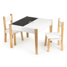 Mesa con dos sillas conjunto de mobiliario infantil ECOTOYS
