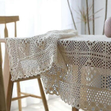 Table Tablecloth Cover Hotel Home Party Desk Cloth Lace
