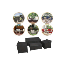 4-Piece Patio Furniture Covers Water-resistant Outdoor Furniture Covers Set