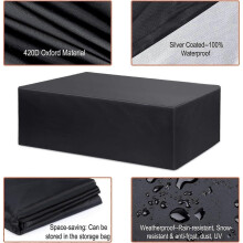 Outdoor Furniture Cover Outdoor Furniture Cover Waterproof Garden Table Outdoor Furniture Sitting 170*94*70CM