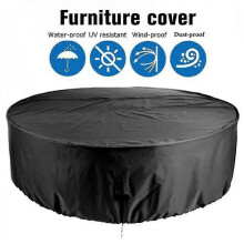 280X110CM Mimigo Patio Furniture Covers, Outdoor Furniture Covers Waterproof Round Table Cover