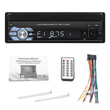 Hot Sale 7 Inch Retractable Car Radio MP5 Mirror Link Car Stereo and Car DVD Player