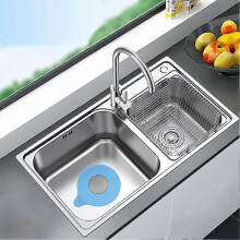 Kitchen Sink Stopper Silicone Bathtub Stopper, Basin Set Rubber Water Stopper Suction Mouth for Bath