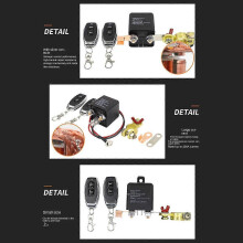 12v 120a Universal Battery Switch Relay Integrated Wireless Remote Control Disconnect Cut Off Isola