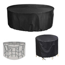 (76*58cm) Furniture Cover,round Terrace Furniture Cover, Waterproof Outdoor Table And Chair Cover, Outdoor Furniture Cover