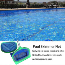 Pool Net, 2 Pieces Interchangeable Pond Net for Cleaning, Floor Cleaning Net for Pool, Garden, Pond, Fountain, Tub, Spa Aquarium