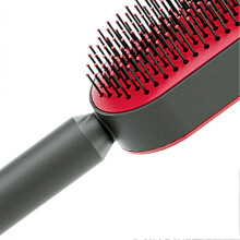 Cushion Hair Brush Self Cleaning Scalp Massage Rounded Comb Teeth Hair Comb