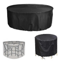 (86*36cm) Furniture Cover,round Terrace Furniture Cover, Waterproof Outdoor Table And Chair Cover, Outdoor Furniture Cover ying