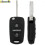 Replacement Flip Folding Key Shell for Hyundai Accent 2011 2012 2013 Remote Key Case Fob 3 Button Hyn17 Blade 1